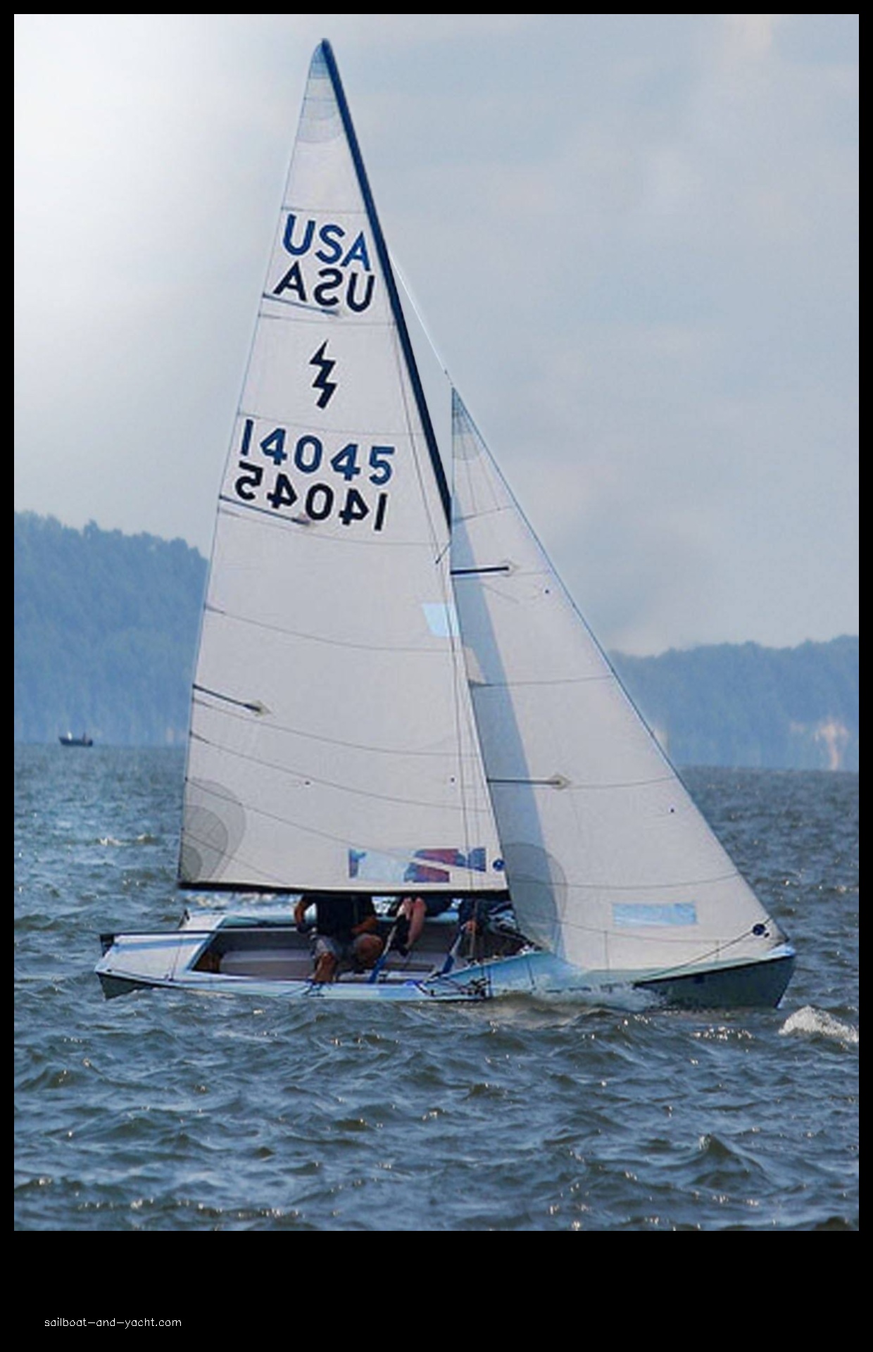 2014 nickels lightning sailboat